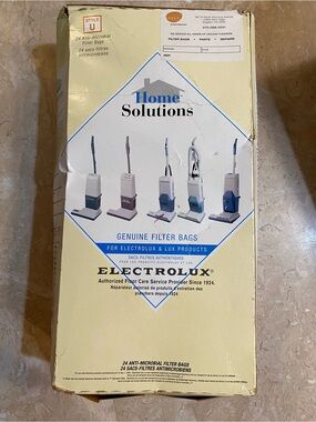 Home Solutions Genuine White Filter Bags - 24 Pack Electrulux